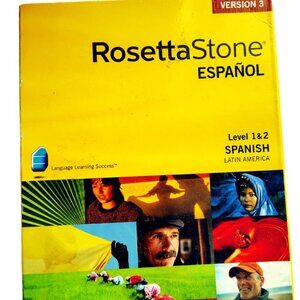 ROSETTA STONE ESPANOL LATIN AMERICA VERSION 3